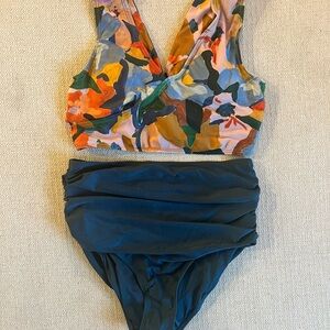 Colorful Floral Bikini Set